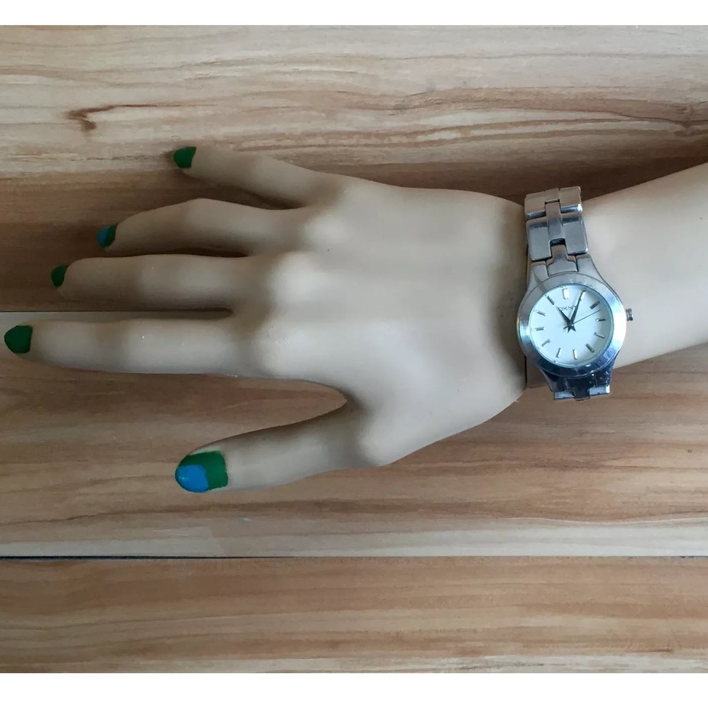 Solid Stainless Steel DKNY watch; great deal!